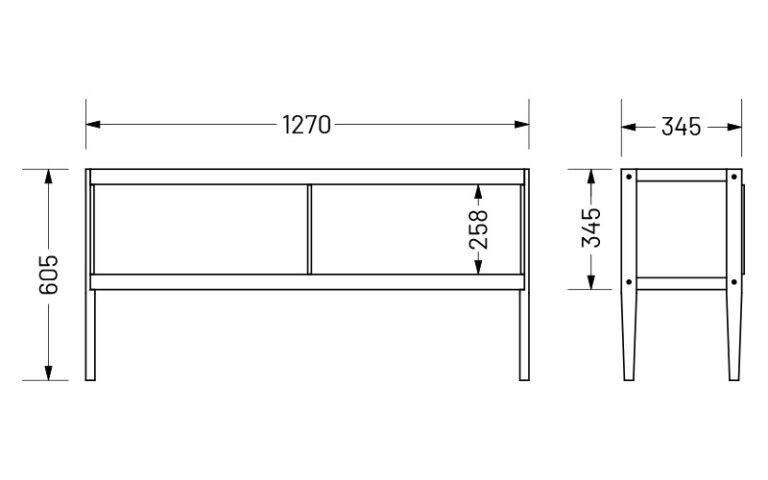 Merz Möbel Sideboard M4313
