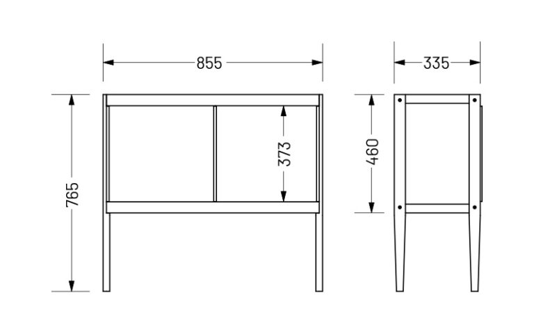 Merz Möbel Sideboard M4313
